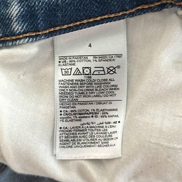 Old Navy Women High Rise Flare Denim Stretch Jeans Size 4 Casual Hippie Boho - Picture 8 of 9